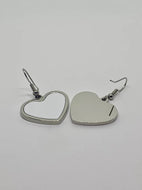 Kid heart earrings