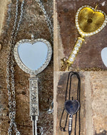 “Key to my heart” necklace